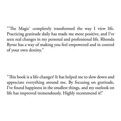 Magic by Rhonda Byrne