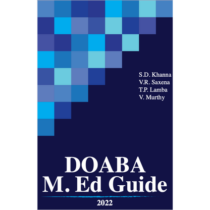 Doaba M.Ed Guide