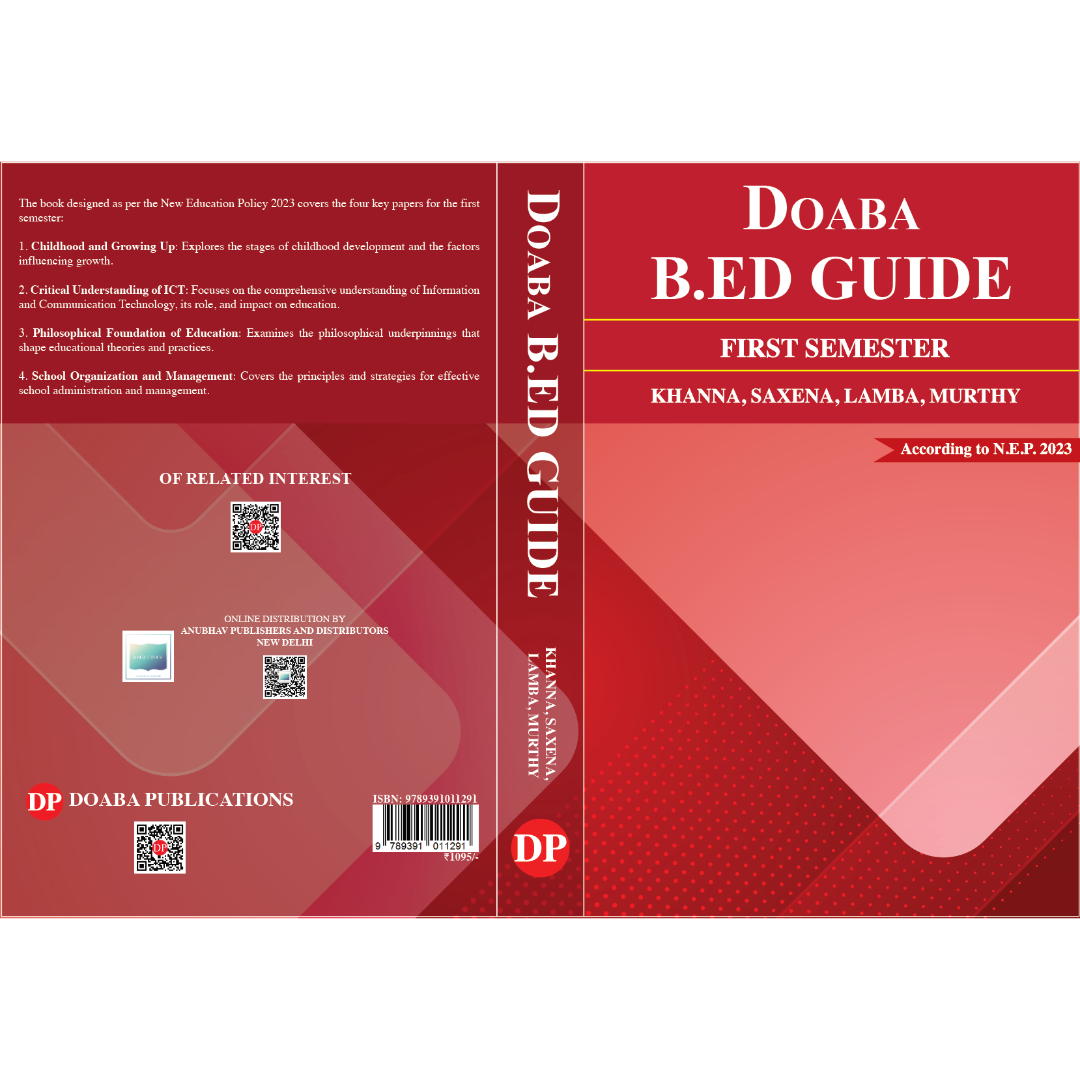 Doaba B.Ed Guide (First Semester)