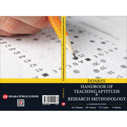 Doaba's Handbook of Teaching Aptitude & Research Methodology - A Companion Guide