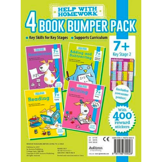 Help With Homework: 4 Book Bumper Pack 7+