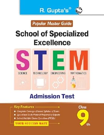 School of Specialized Excellence - STEM (Class 9th) Admission Test Guide