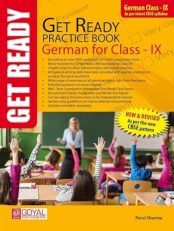 GET READY PRACTICE BOOK GERMAN FOR CLASS- IX