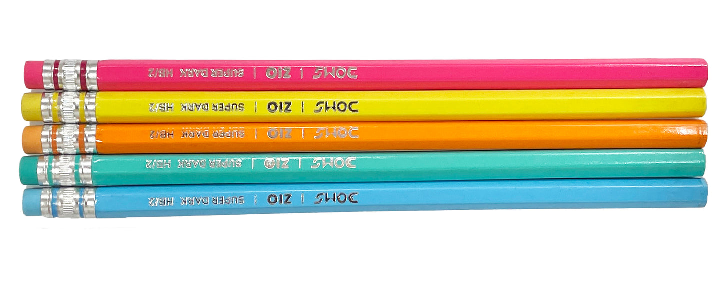 Doms Eraser Tipped Zio Pencils