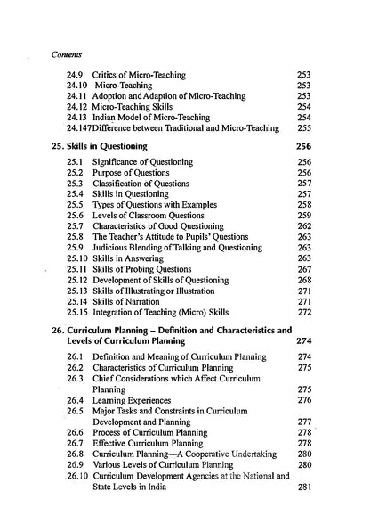 Curriculum Development - Planning and Instruction