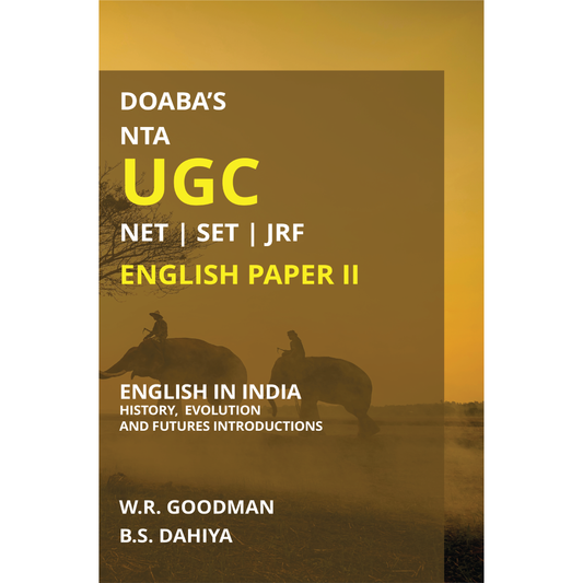 Doaba’s NTA UGC NET | SET | JRF English Paper II – English in India: History, Evolution, and Future Introductions