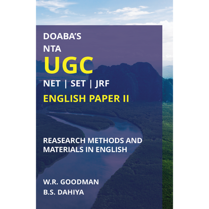 Doaba’s NTA UGC NET | SET | JRF English Paper II – Research Methods and Materials in English