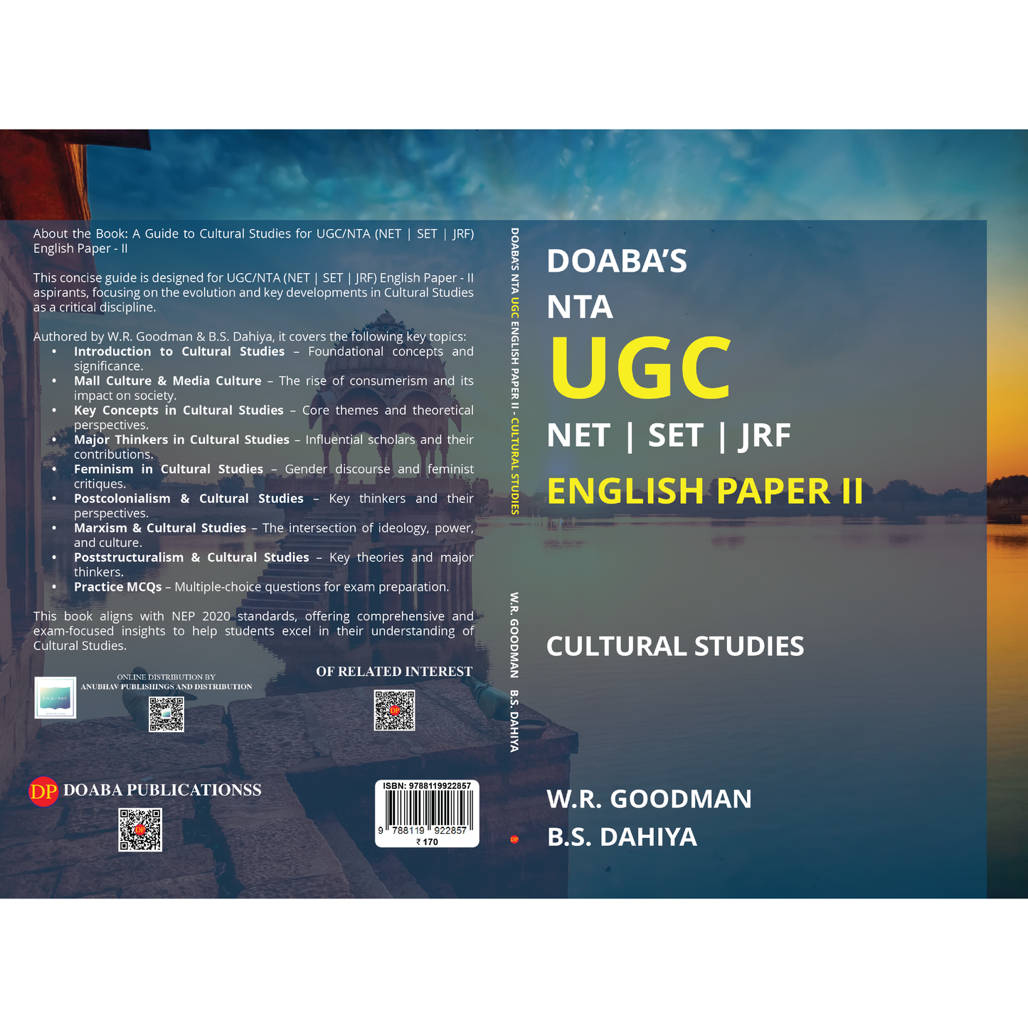 Doaba’s NTA UGC NET | SET | JRF English Paper II – Cultural Studies