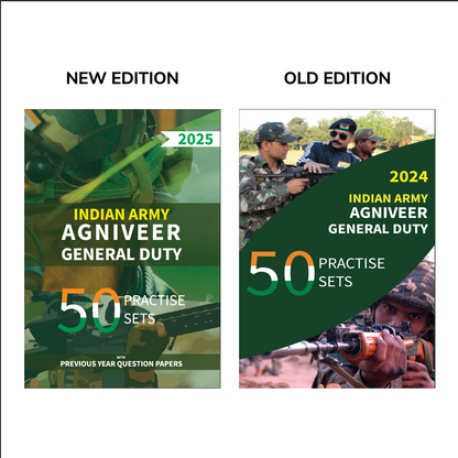 Doaba's Indian Army Agniveer's General Duty 50 Practise Sets (3rd Revised Edition) + Previous Year Revised Question Papers